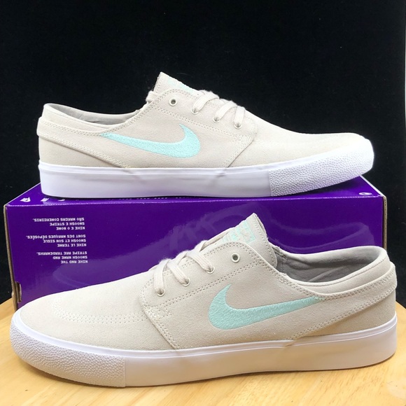 Nike SB Zoom Stefan Janoski RM Summit White Turquoise Court  AQ7475-106 sz 11.5 - Picture 1 of 10